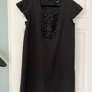 Kensie Beaded Detail Sheath  Dress/ tunic XL gray